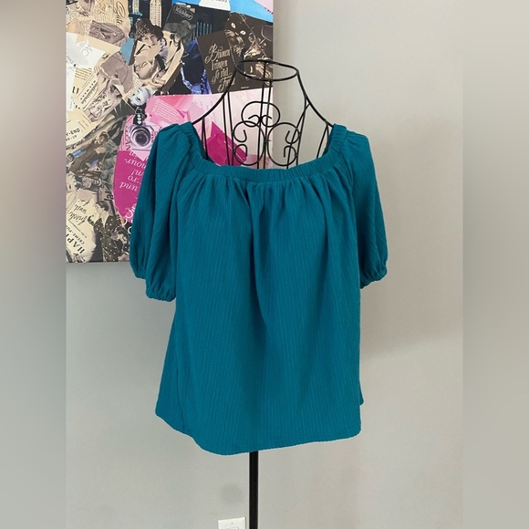 Anthropologie Elodie Off the Shoulder Woman’s Top Size Small - Picture 5 of 9